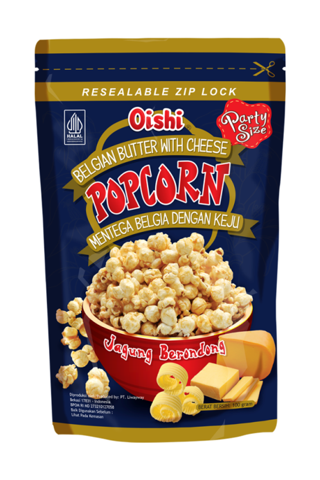  POPCORN BELGIA 100GR ISI 20 BKS