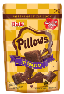  PILLOWS COKLAT 100GR ISI 20 BKS