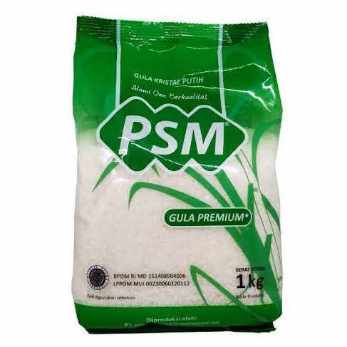  PSM GULA PASIR 1KG ISI 20 BKS