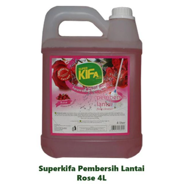 SK Jerigen Floor Cleaner Rose 4L isi 4 pcs