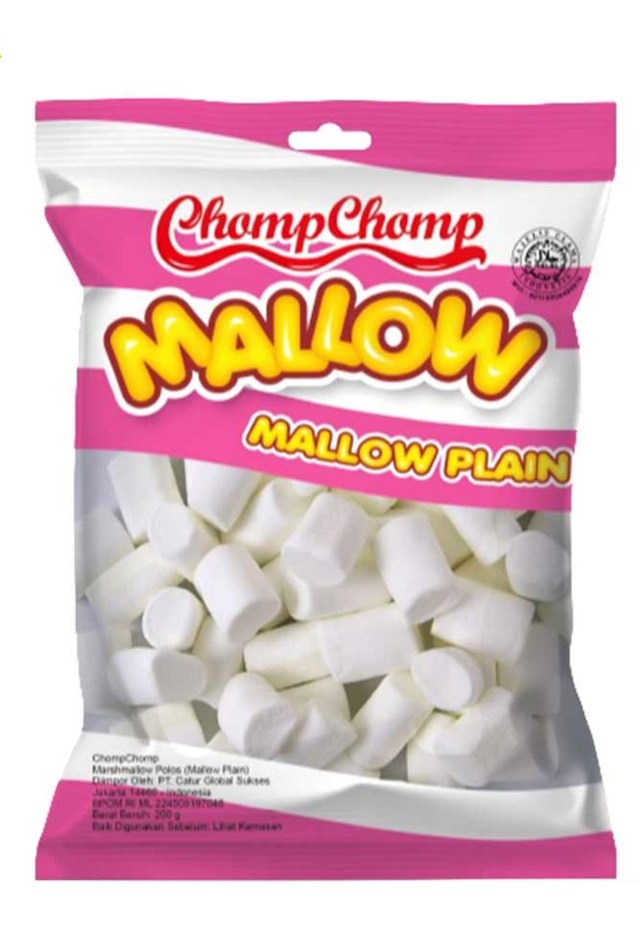  CHOMP-CHOMP MALAW PLAIN 200 GR ISI 24 BKS