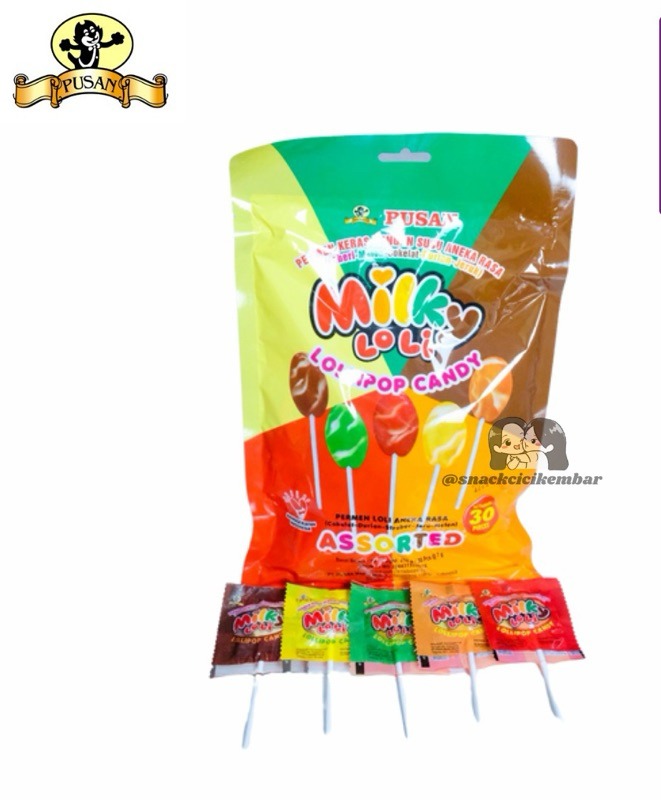 MILKY LOLLIPOP ISI 12 TOPLES
