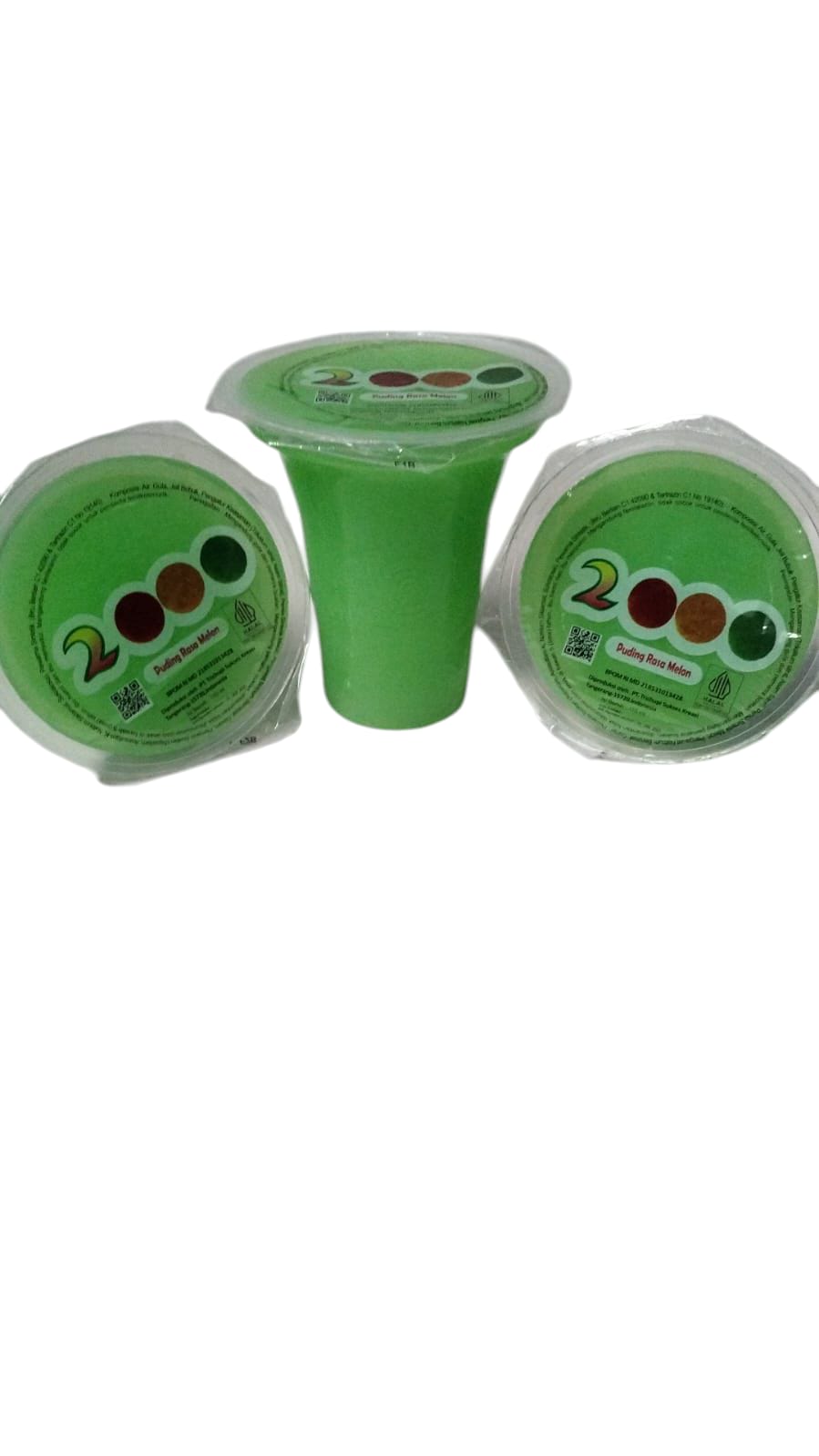  PUDING MELON ISI 24 CUP