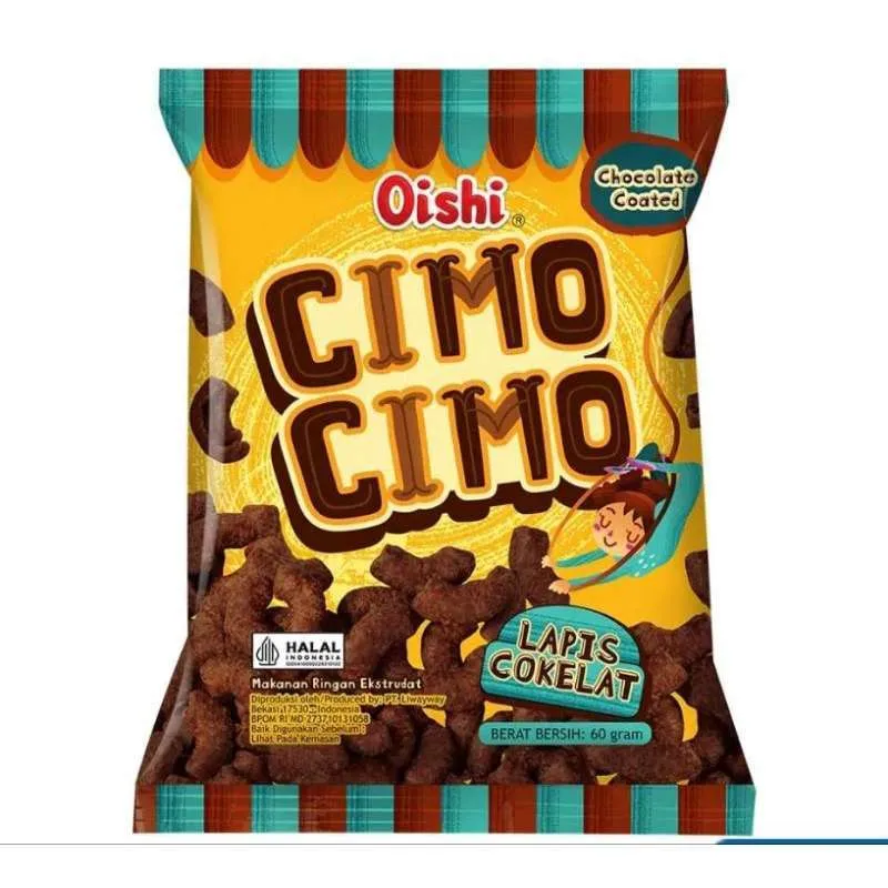  CIMO-CIMO LAPIS COKLAT 60GR ISI 24 BKS
