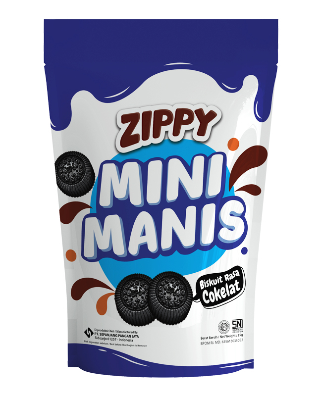 ZIPPY MINIMANIS COKLAT/ 30I 30 BKS
