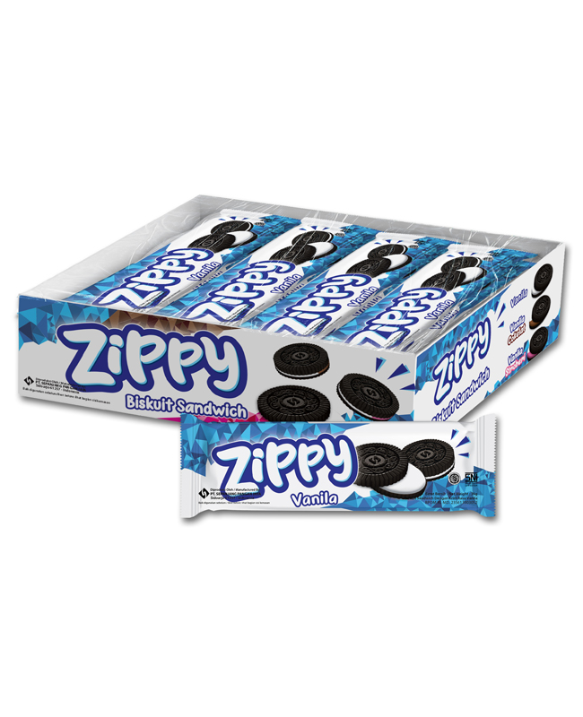 ZIPPY SANDWICH VANILLA ISI 6 BOX